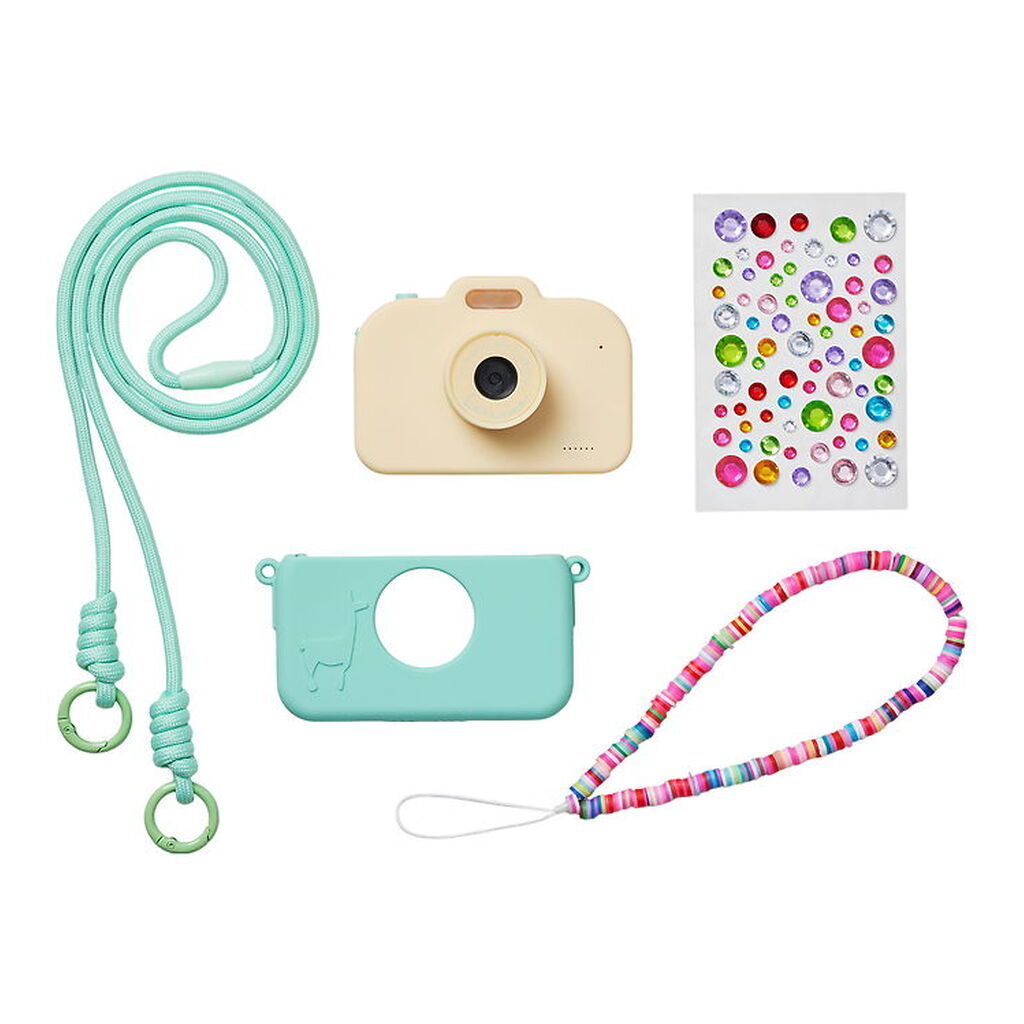 Lalarma Kamera - Star - Gul/Mint