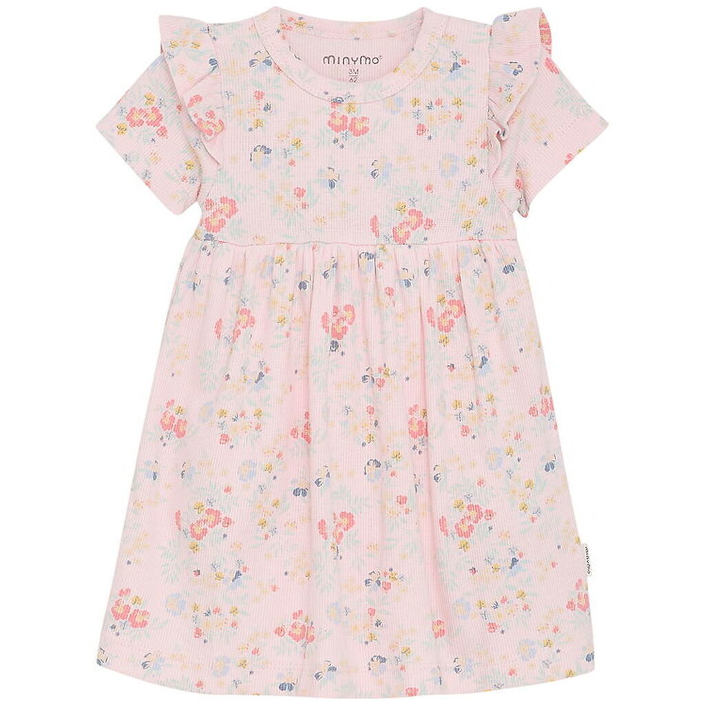 Minymo Kjolebody - Viskose/Bomuld - Rib - Rosen Quartz