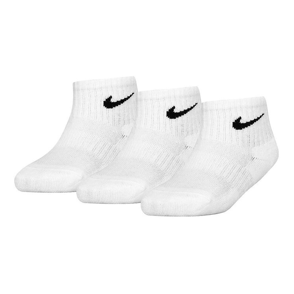 Nike Ankelstrømper - Cushioned - Dri-Fit - 3-pak - Hvid
