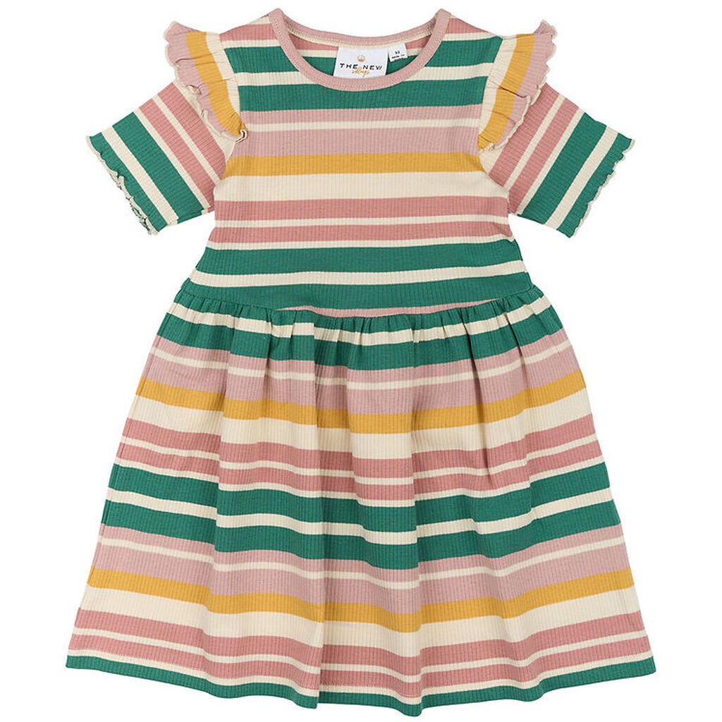 The New Siblings Kjole - TnstOcean - Rib - Multi Striped
