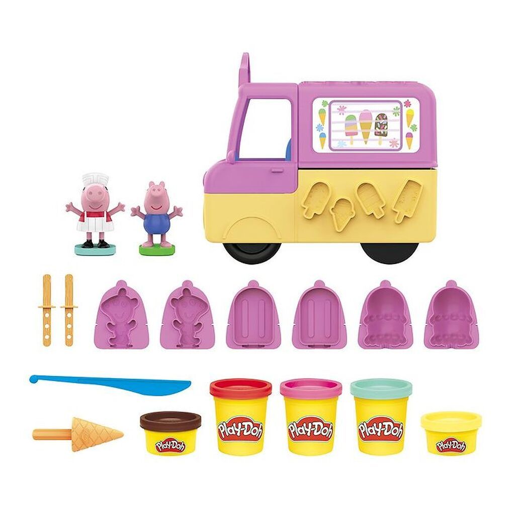 Play-Doh Modellervoks - 227 g - Peppa's Ice Cream