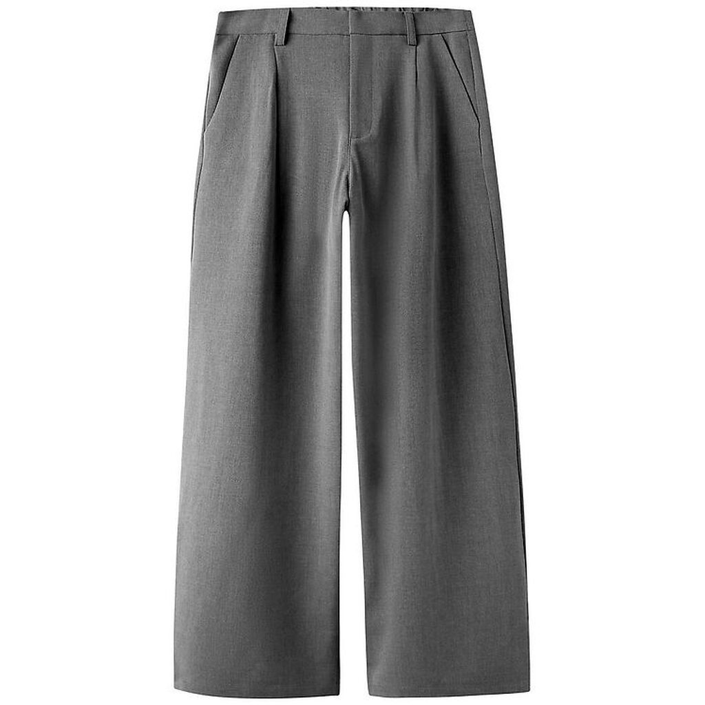 LMTD Bukser - NlfLuis - Grey Melange