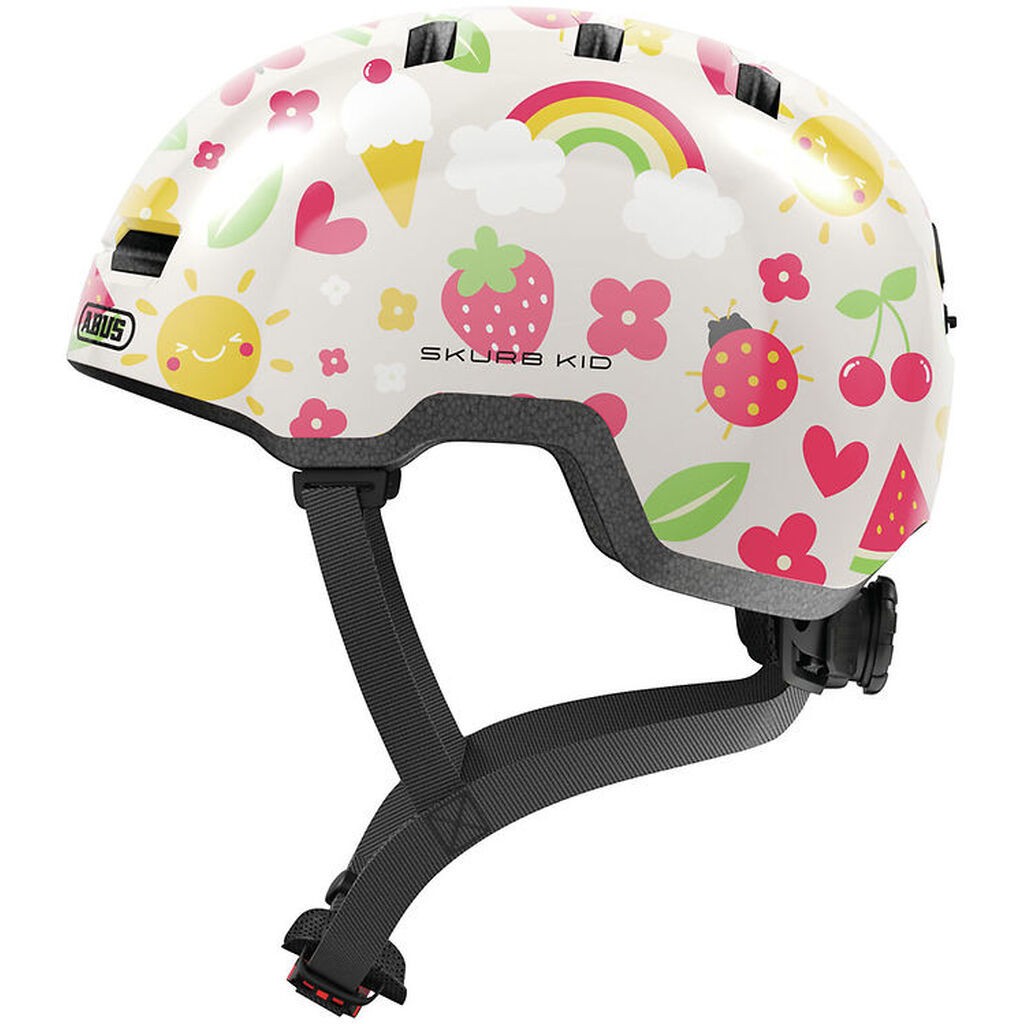 Abus Cykelhjelm - Skurb Kid - Cream Summer