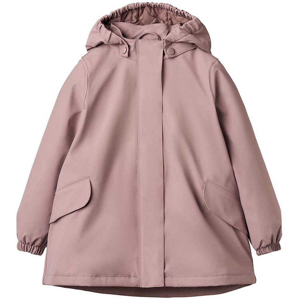 Wheat Regnjakke m. Termo - PU - Rika - Dusty Lavender