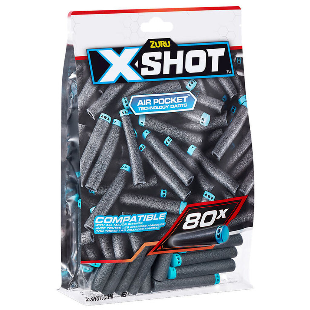 X-SHOT Skumpile - Excel - 80 stk. - Refill Pack