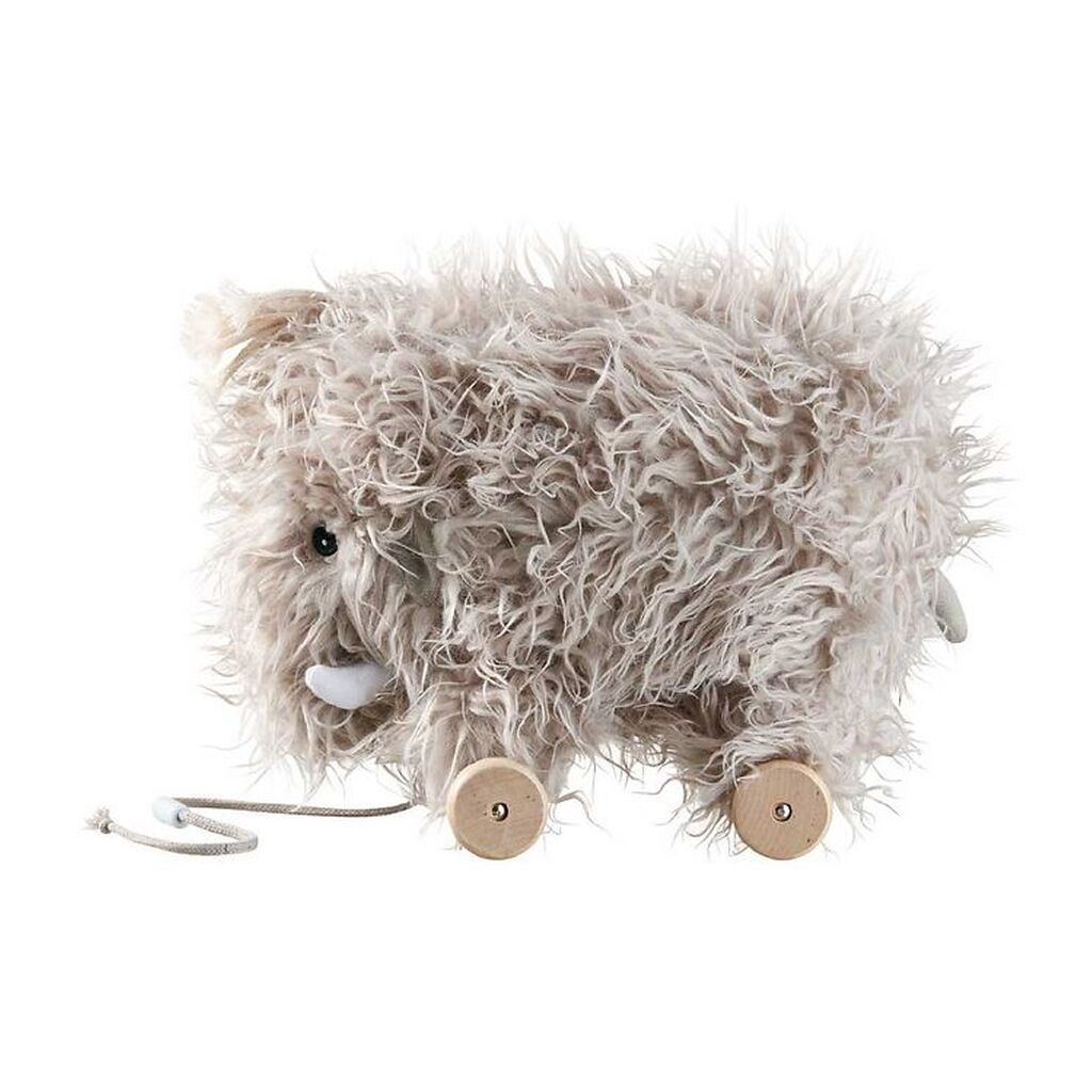 Kids Concept Trækdyr - Mammut - Grå