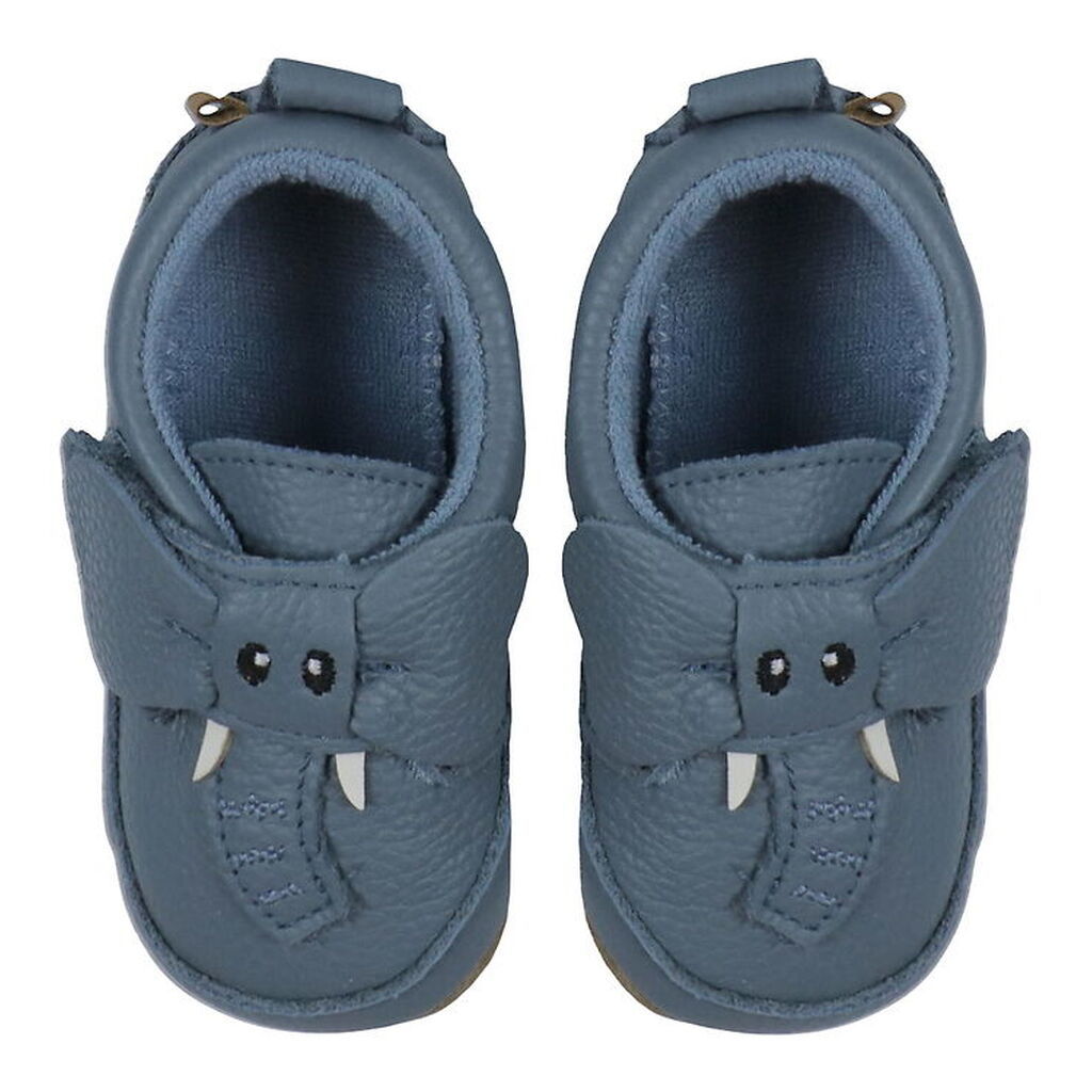 Melton Skindfutter - Elephant - Blue Mirage