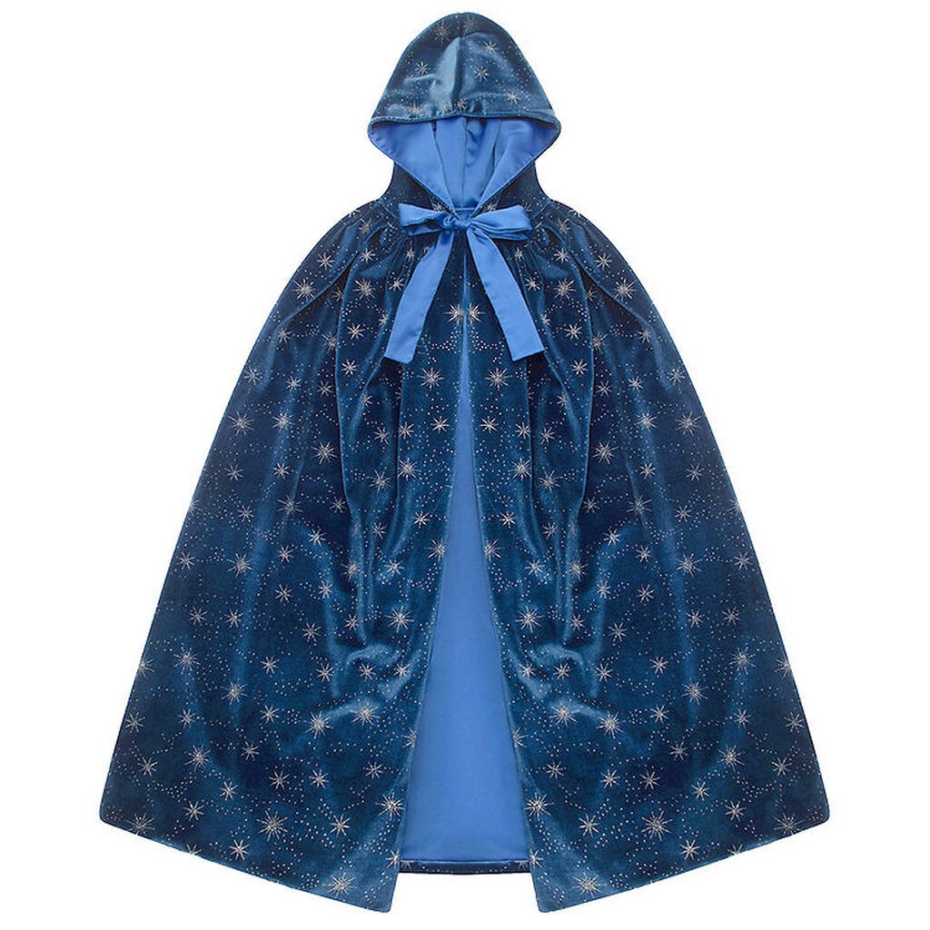 Mimi & Lula Kappe m. Hætte - Blå Isdronning