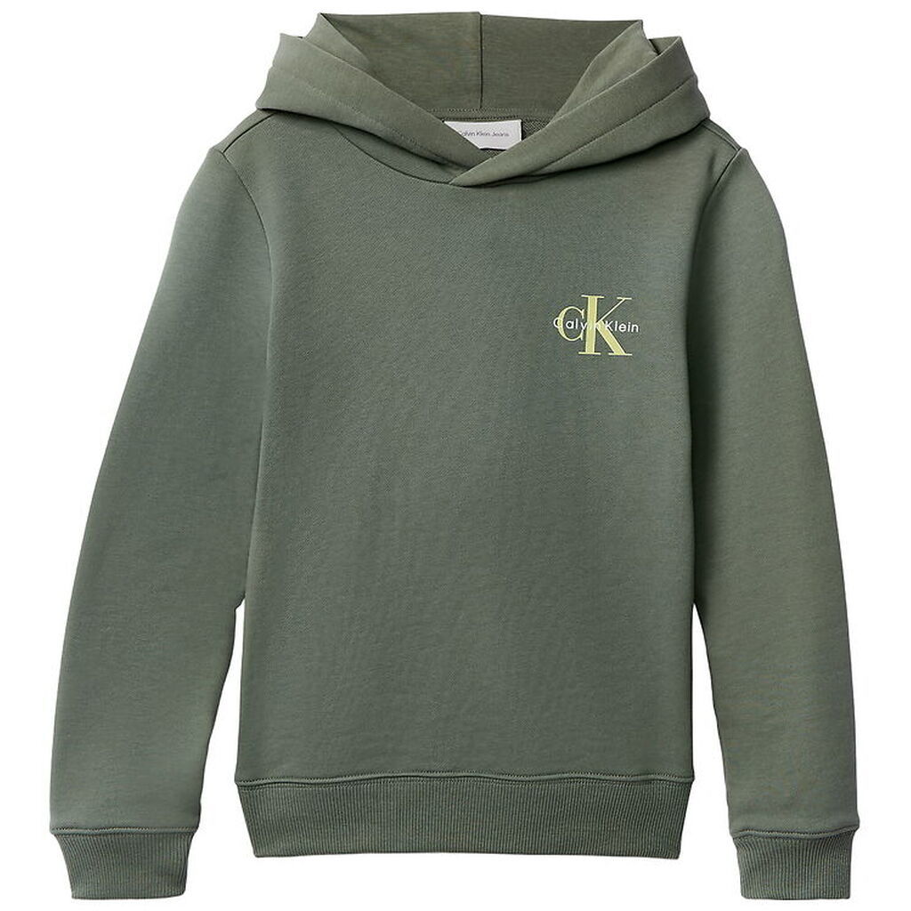 Calvin Klein Hættetrøje - Monogram - Thyme