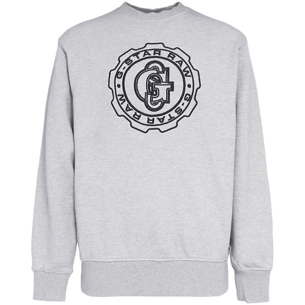 G-Star RAW Sweatshirt - Gråmeleret m. Sort