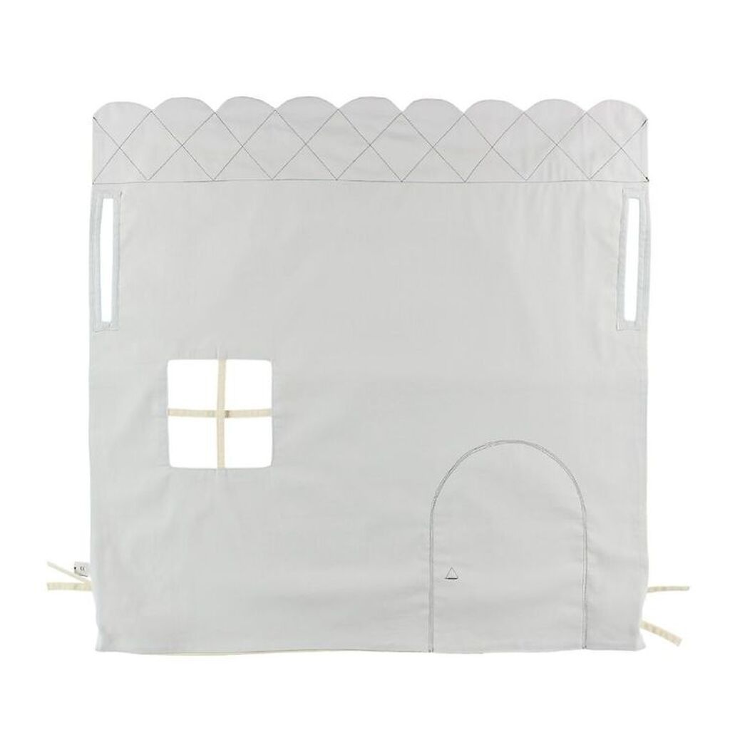 Loullou Dukkehus til Aktivitetsstativ - Grå/Creme