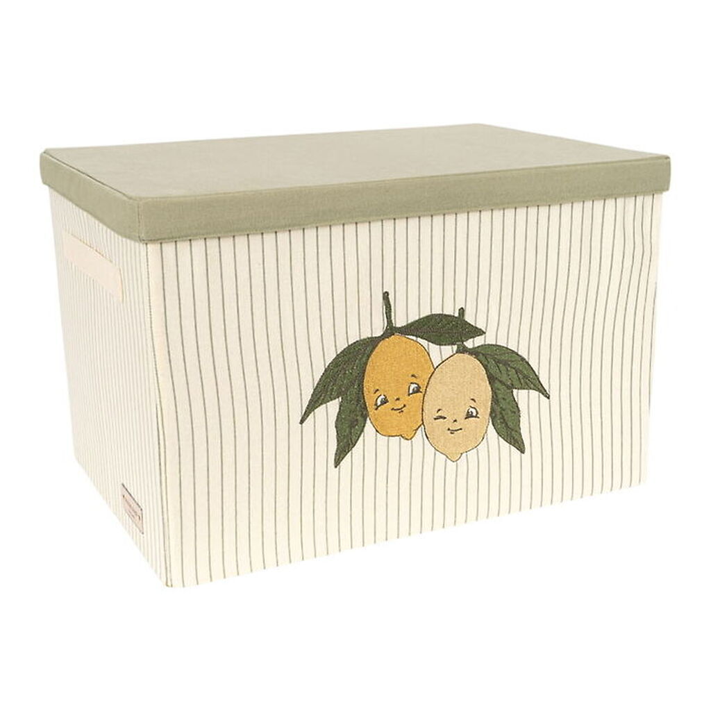 Konges Sløjd Opbevaringskurv - Stor - Lemon