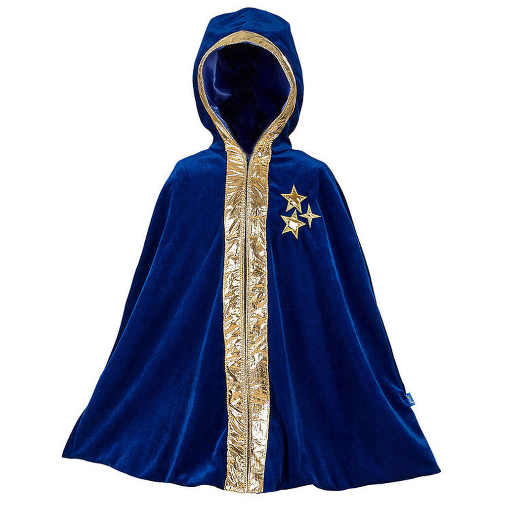 Souza Udklædning - Kappe - Wilfred Troldmand - Sort