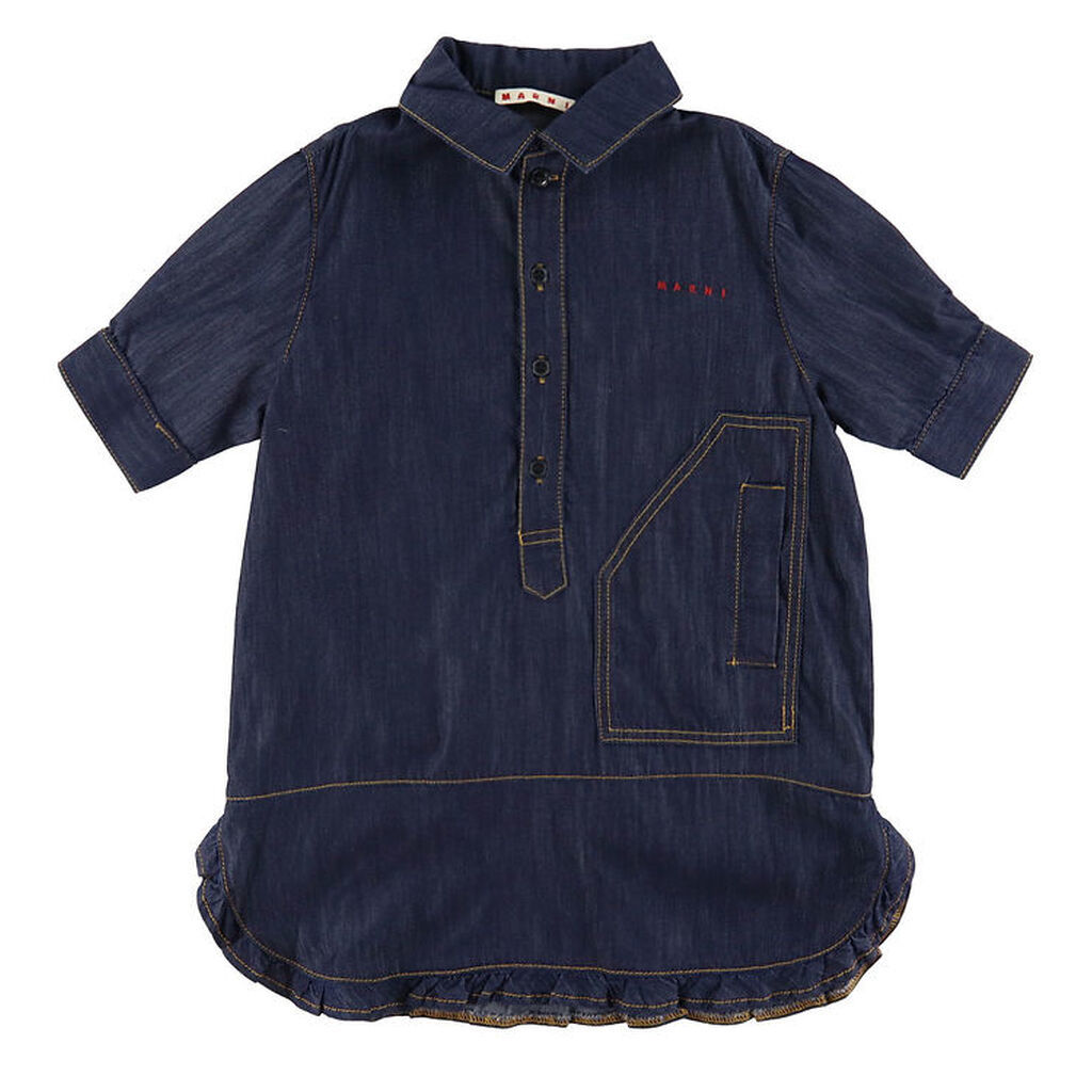 Marni Denimkjole - Navy