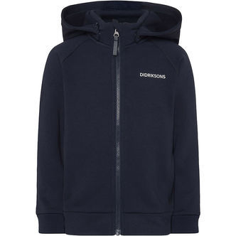 Didriksons Cardigan m. Fleece - Siljan - Navy