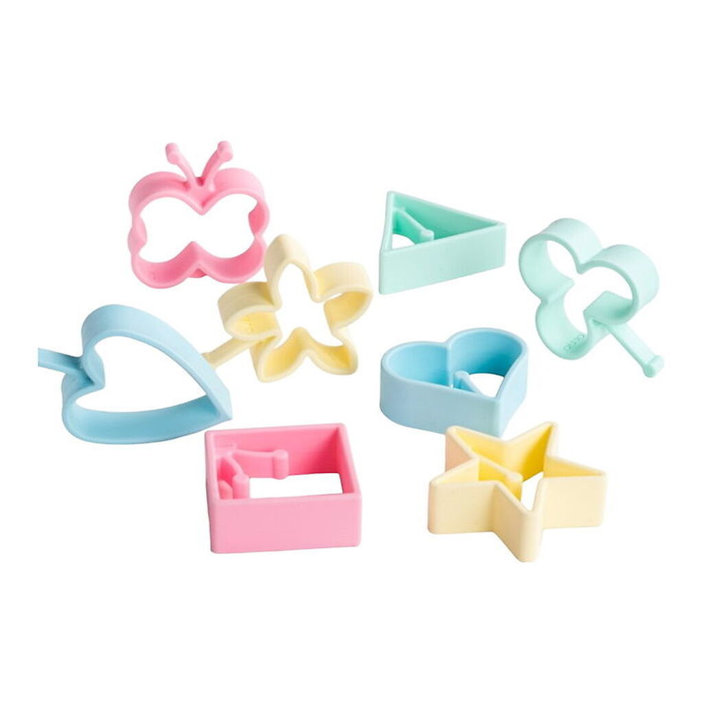 DÃ«na Aktivitetslegetøj - Silikone - Magisk Flip - 8 Dele - Paste