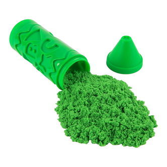 Kinetic Sand Strandsand - 85 g - Stamp N' Roll - Grøn