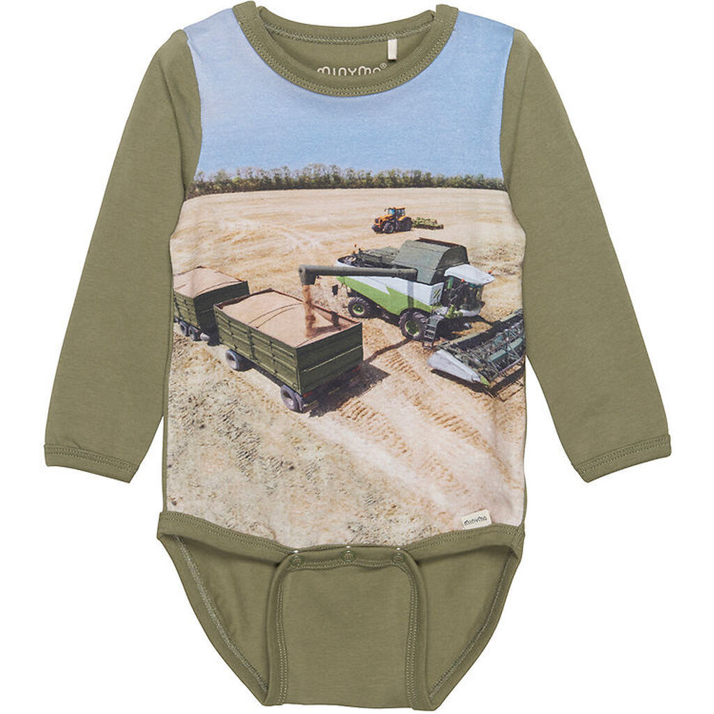 Minymo Body l/æ - Deep Lichen Green