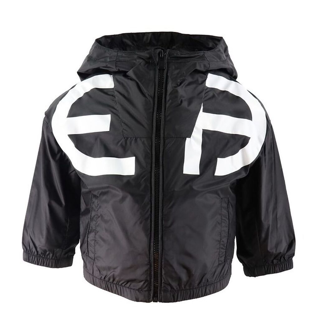 Emporio Armani Jakke - Sort m. Hvid