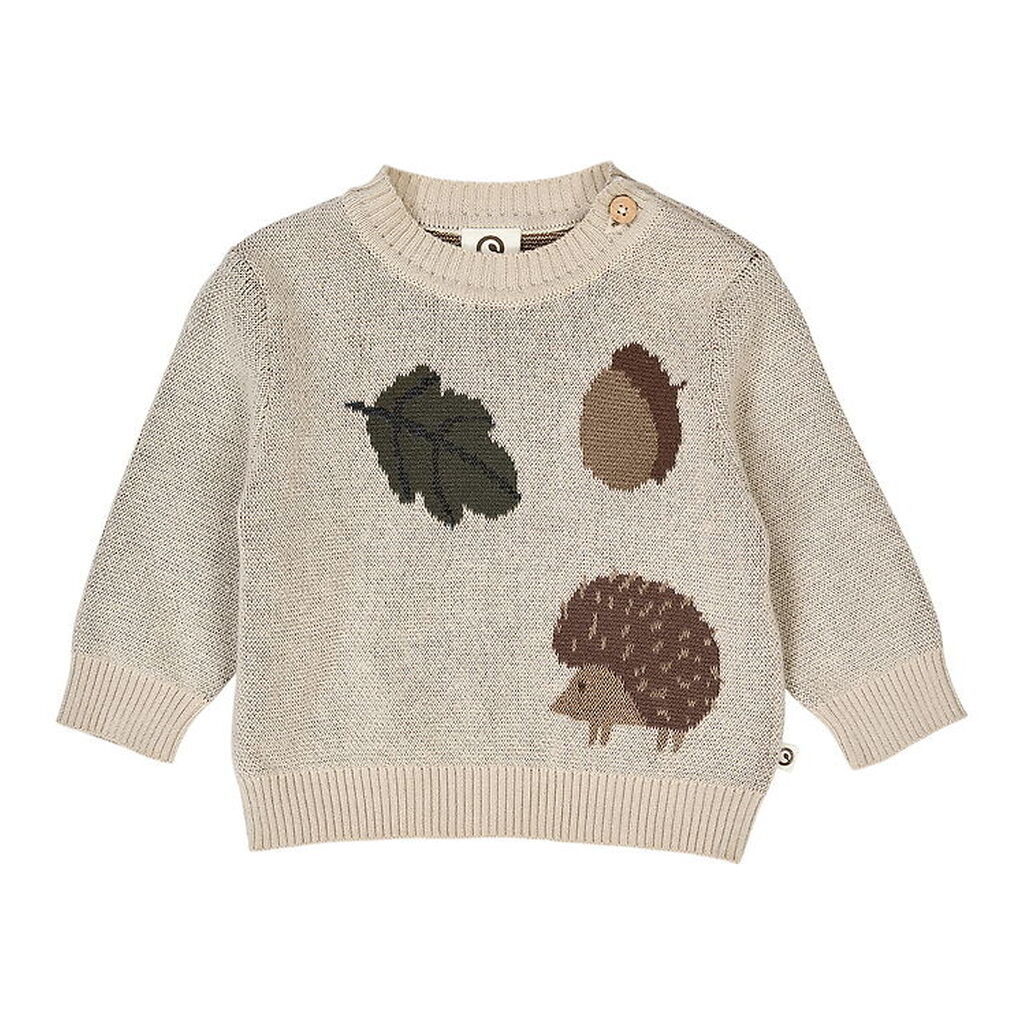 Müsli Bluse - Strik - Acorn - Oak