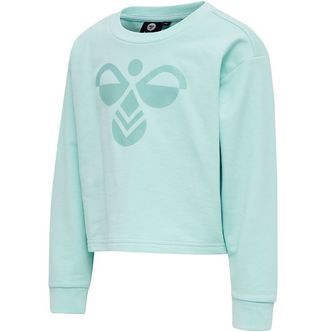 Hummel Sweatshirt - Cropped - hmlCinco - Turkis