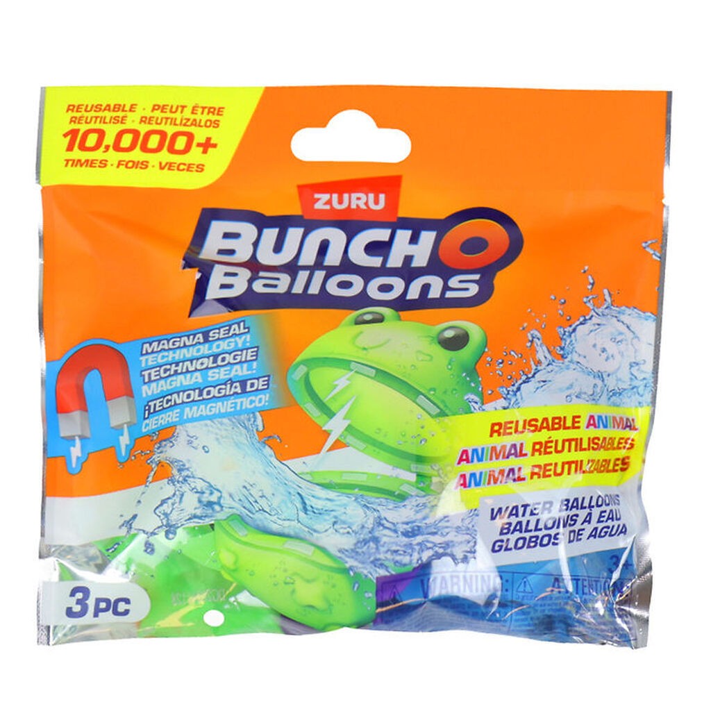 Bunch O Balloons Vandlegetøj - Genbrugelige Vandballoner - 3 stk