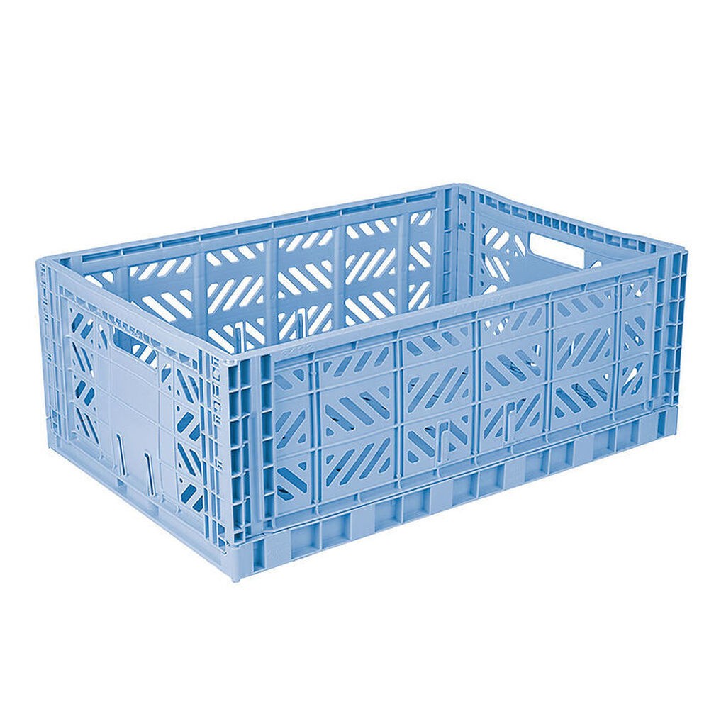 Aykasa Foldekasse - 60x40x22 cm - Maxi - Baby Blue