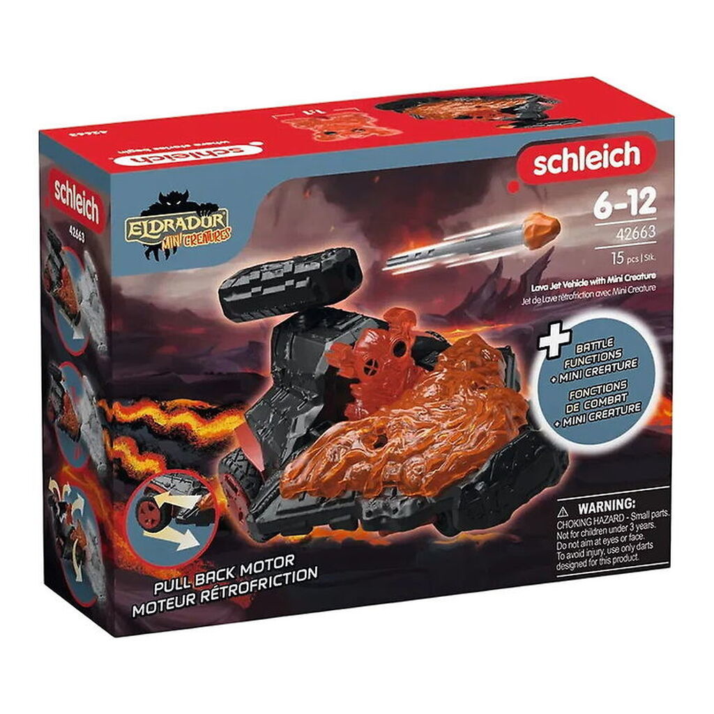 Schleich Eldrador Mini Creatures - Lava Jet Køretøj - 42663