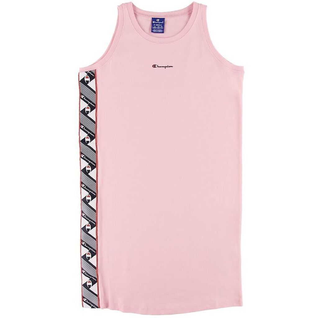 Champion Fashion Kjole u/æ - Pink m. Stribe