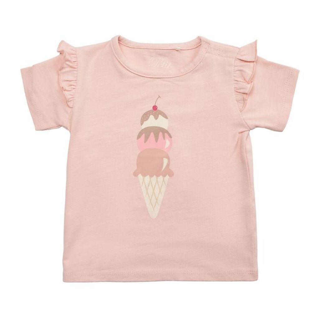 Petit by Sofie Schnoor T-Shirt - Rose Blush m. Is