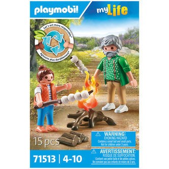 Playmobil My Life - Lejrbål med Skumfiduser - 71513 - 15 Dele
