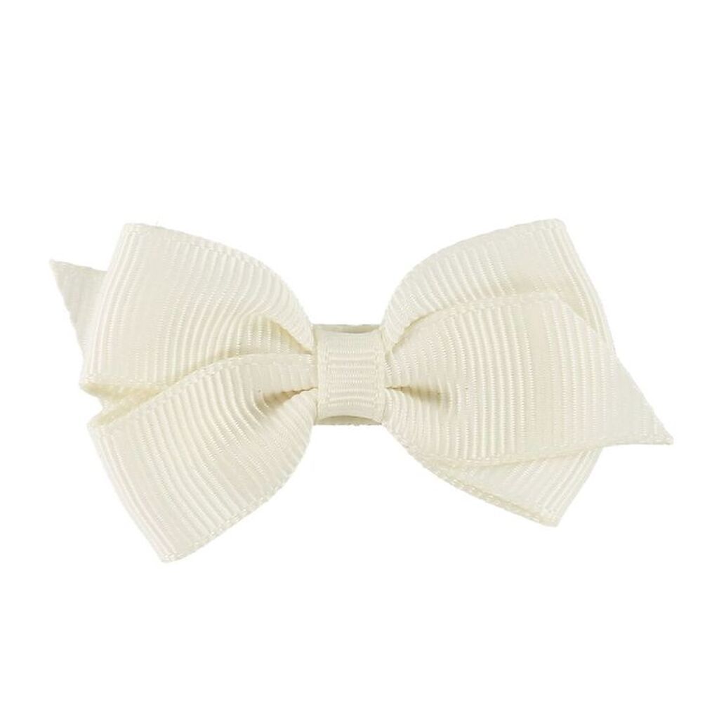 Little Wonders Hårsløjfe - Viola - 6 cm - Grosgrain - Creme
