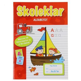Forlaget Bolden Bog - Skoleklar: Alfabetet - Dansk