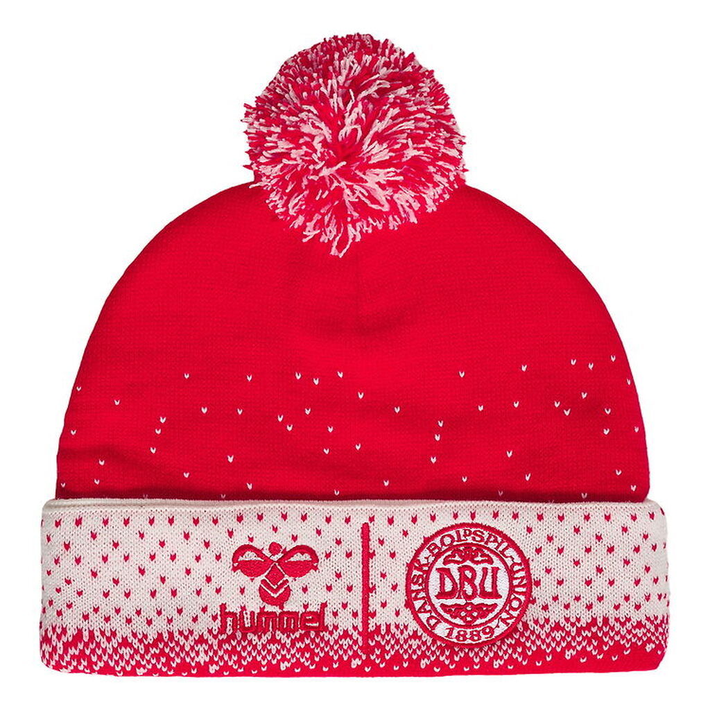 Hummel Hue - Strik - hmlDBU Fan Xmas Kids - Tango Red