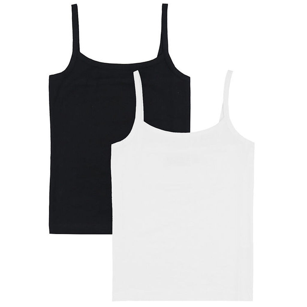 Hound Toppe - HdAlma - 2-pak - Sort/Hvid