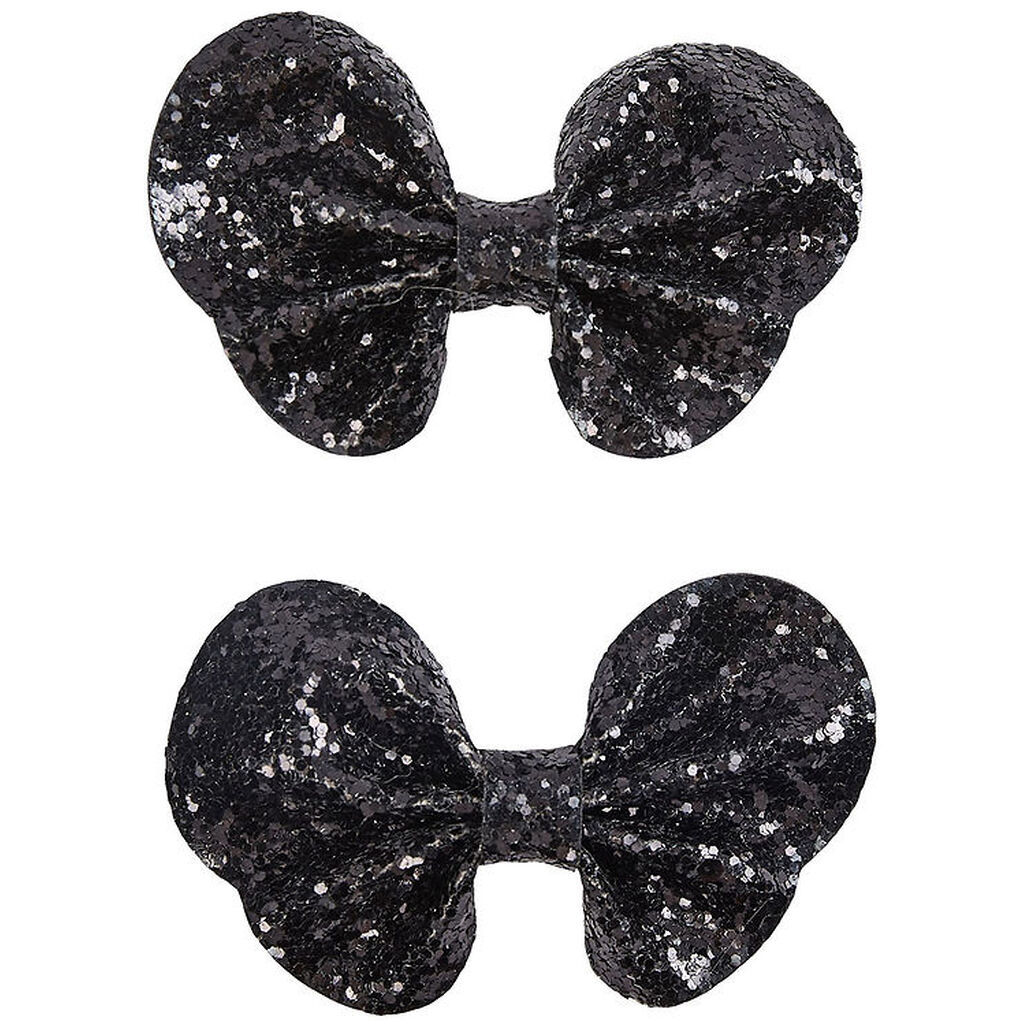 Sofie Schnoor Hårsløjfer - 2-pak - 7x4,5 cm - Sort