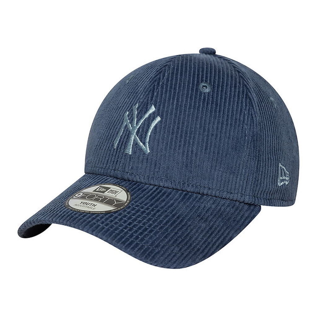 New Era Kasket - Fløjl - 9Forty - New York Yankees - Mørkeblå