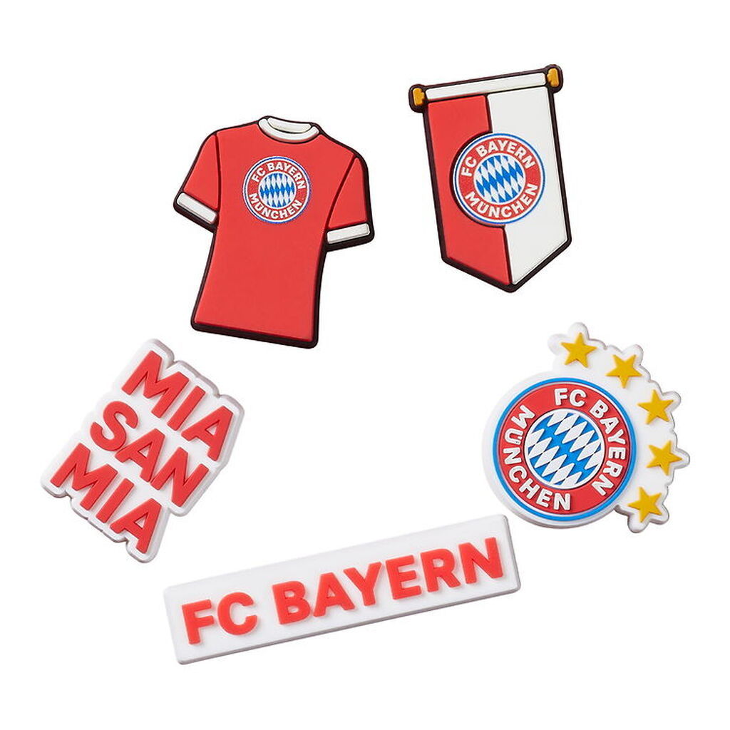 Crocs Vedhæng - Bayern FC - 5-pak
