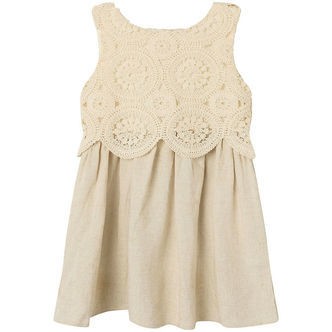 Name It Kjole - NmfJie - Bleached Sand