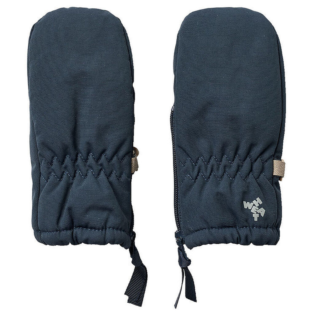 Wheat Luffer m. Lynlås - Tech - Dark Blue