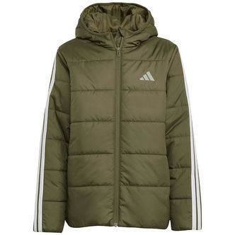 adidas Performance Dynejakke - J Ess 3S - Olistr/Black