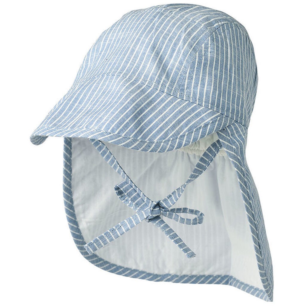 Wheat Legionærhat - Albert - Blue Stripe