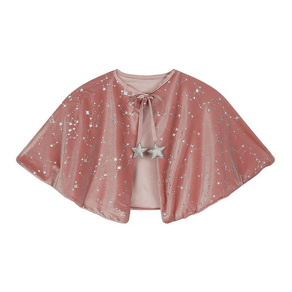 Mimi & Lula Kappe - Wizard - Pink m. Stjerner