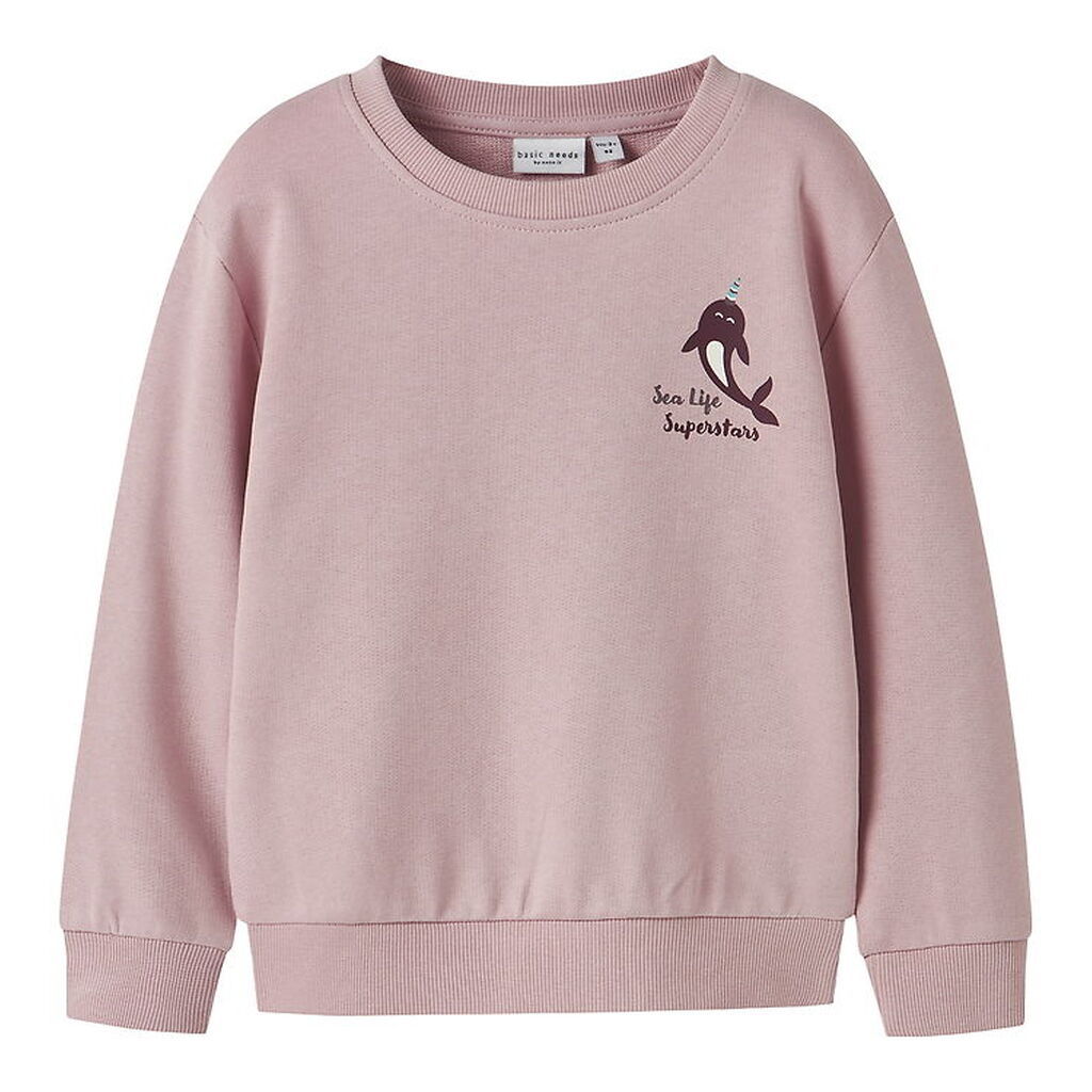 Name It Sweatshirt - NmfVasacha - Burnished Lilac/Narwhale