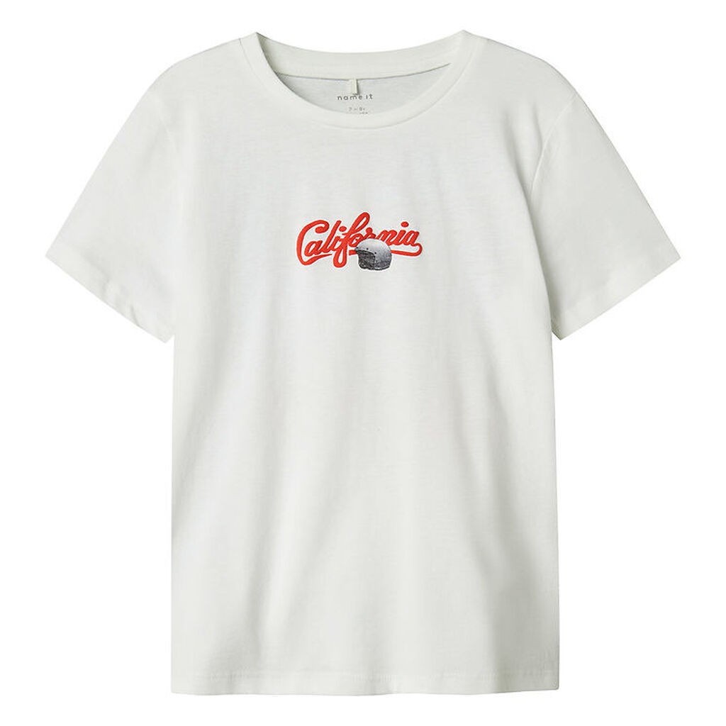 Name It T-shirt - NkmHort - Bright White
