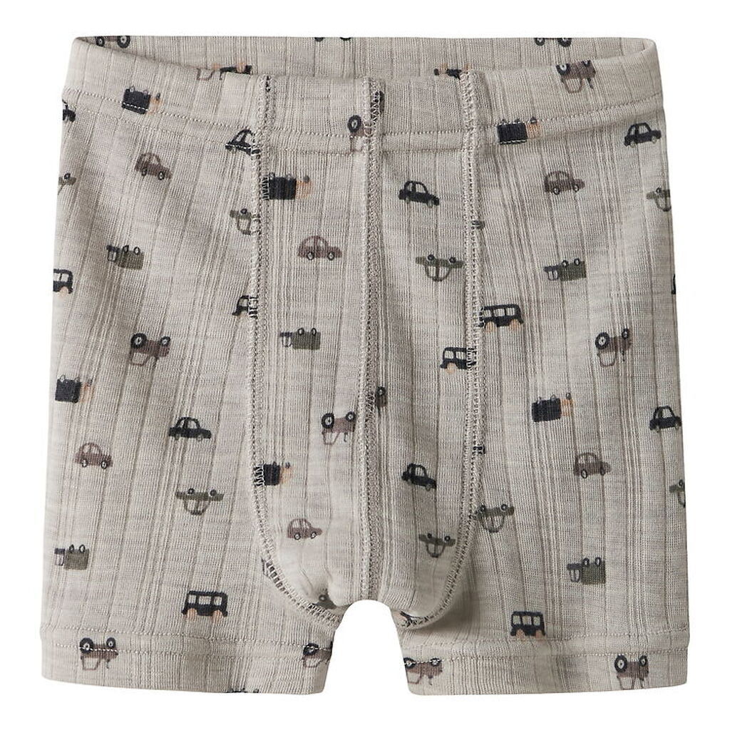 Name It Boxershorts - Uld - Rib - NmmWang - Nacreous Cloud/Small