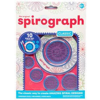 Spirograph Tegnesæt - 10 dele - Value - Classic