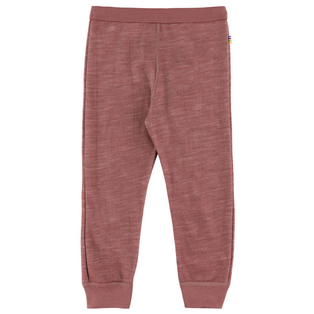 Joha Leggings - Uld/Bambus - Mørk Rose