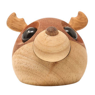 FableWood Pick-Me-Up Rensdyr - Kaj - 4 cm - Natur