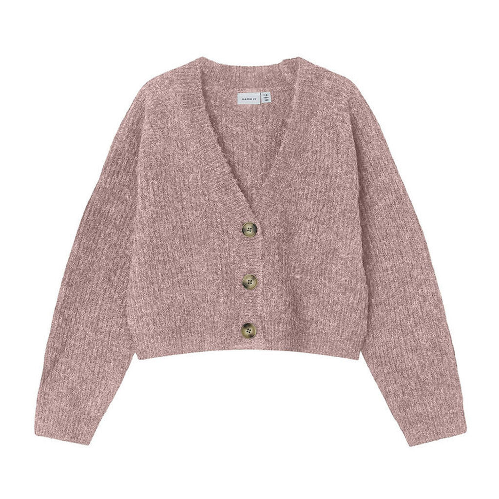Name It Cardigan - Strik - Noos - NkfHolly - Deauville Mauve